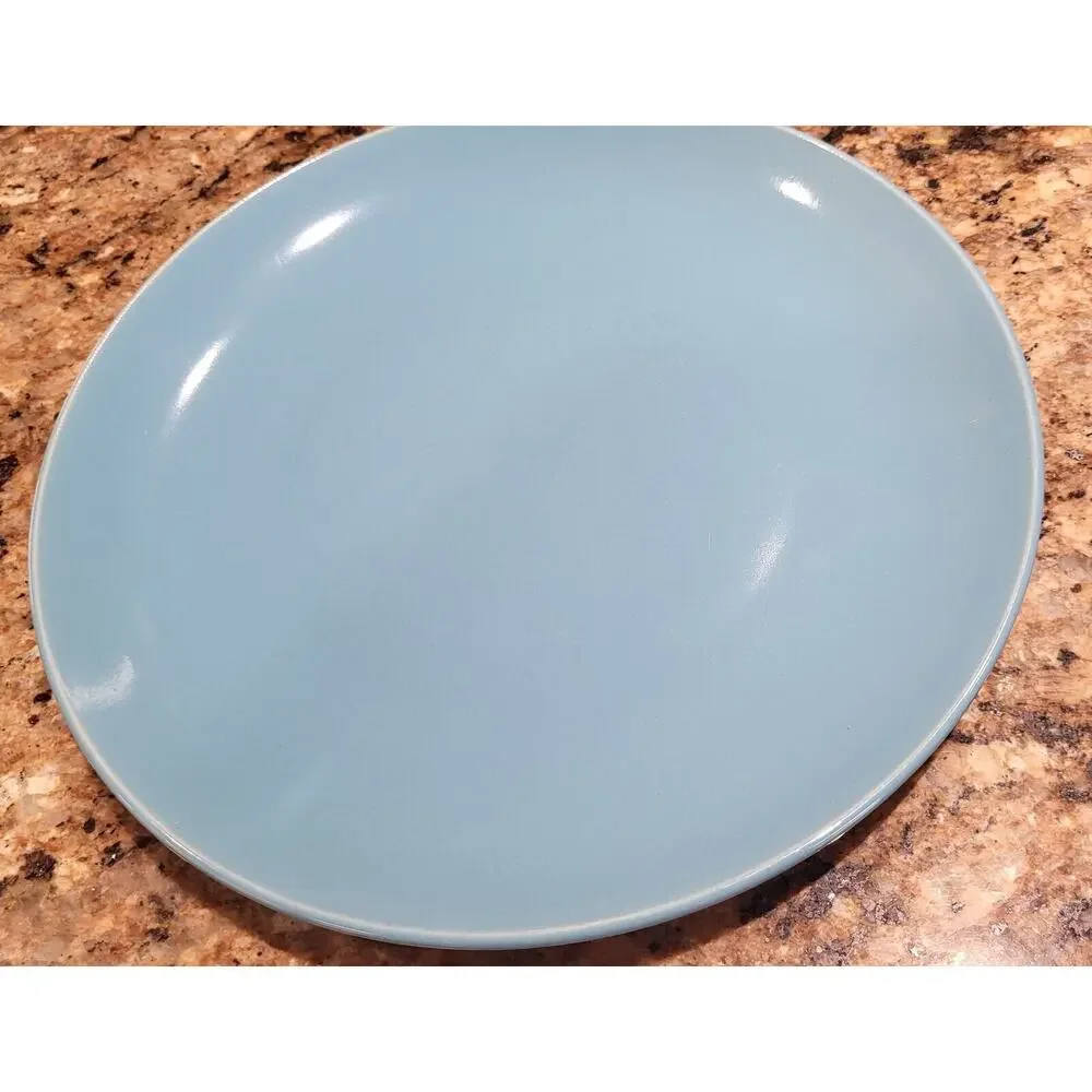 (Qty 1) Ikea Fargrik Turquoise Blue Salad Plate IKEA Of Sweden 21963